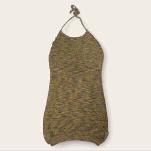 Shein Plus Size Knitted Halter Dress